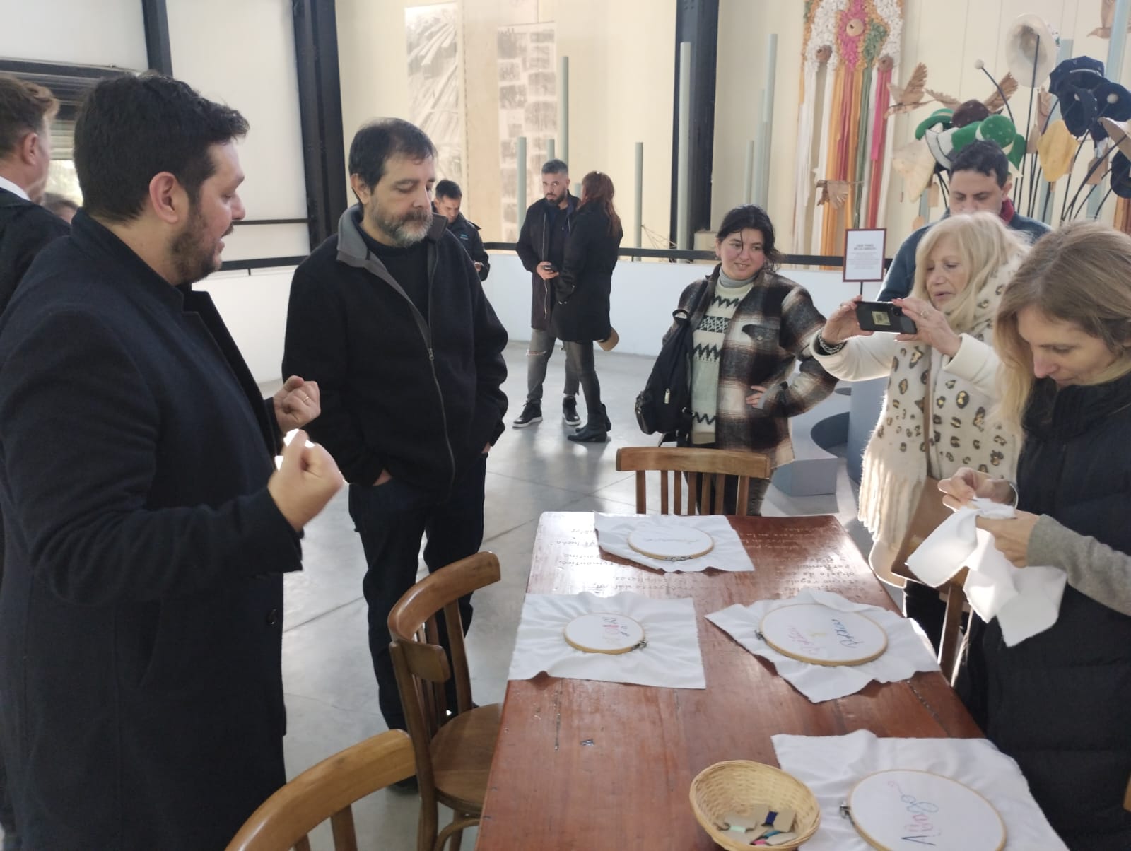 vivimos una jornada muy especial: junto al intendente Fernando Moreira