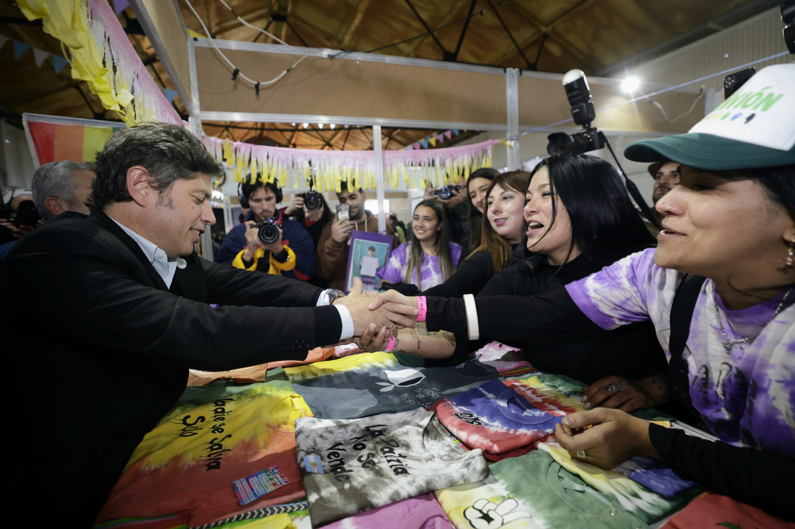 Kicillof encabezó el acto por el 15° aniversario del programa Envión