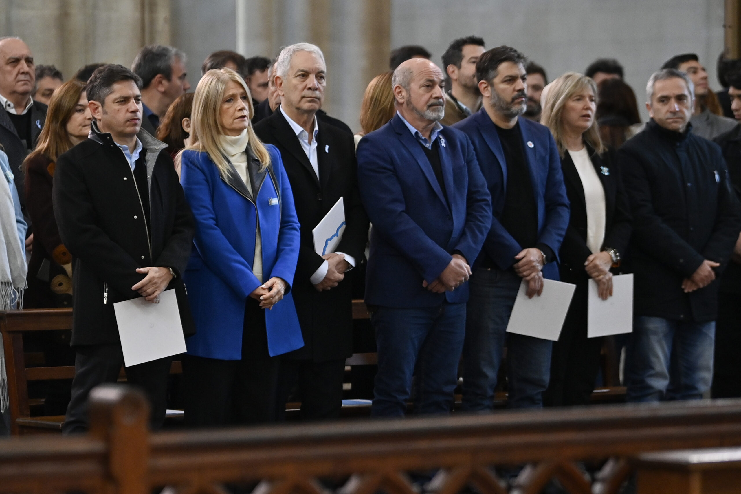 Kicillof participó del Tedeum en la Catedral de La Plata