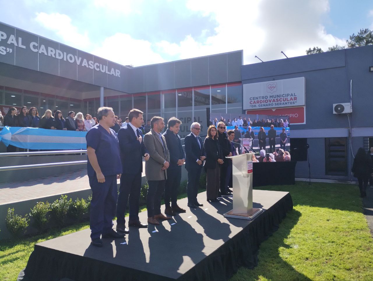 Tigre Inaugura un Hospital Cardiovascular de Vanguardia con Julio Zamora y Facundo Manes