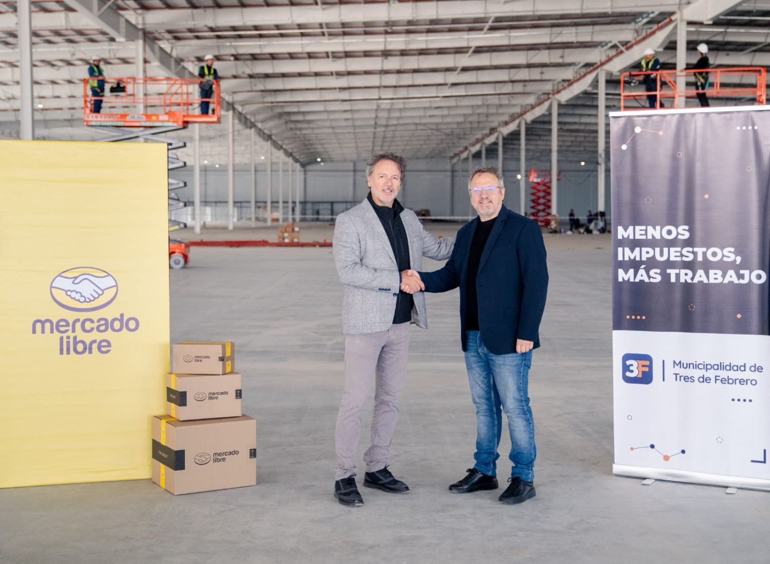 Por la baja de impuestos, Mercado Libre elige invertir en nuestro municipio