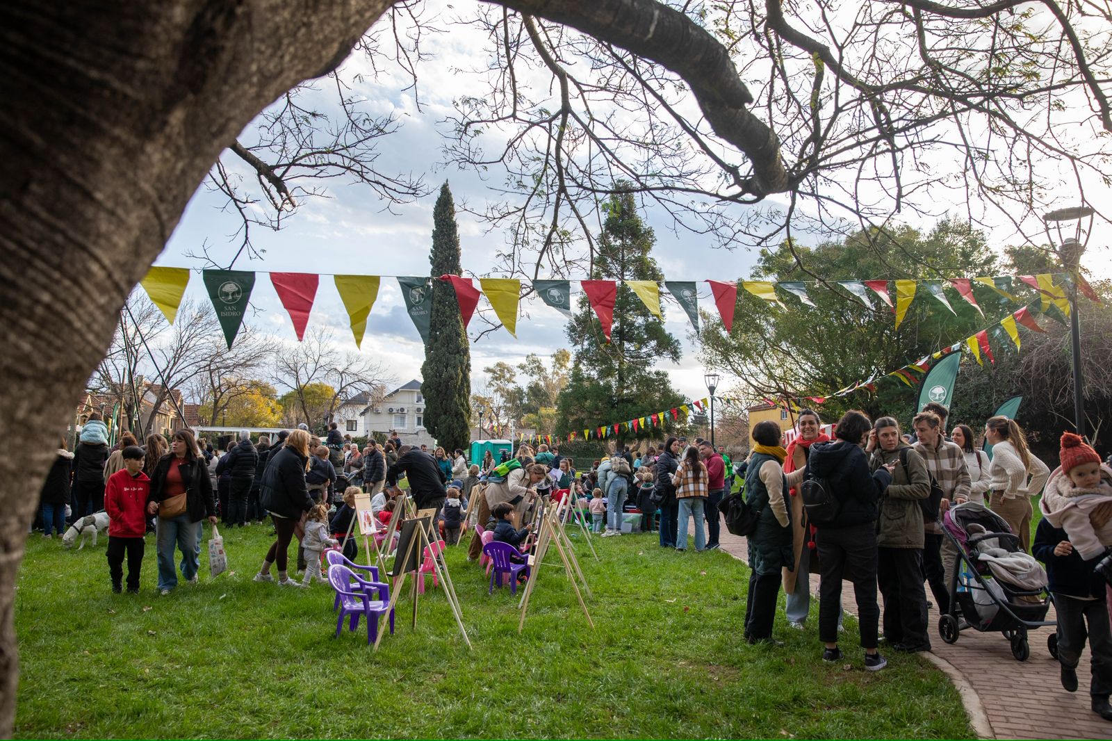 Se inauguró una nueva plaza en Beccar, tras transformar un predio abandonado
