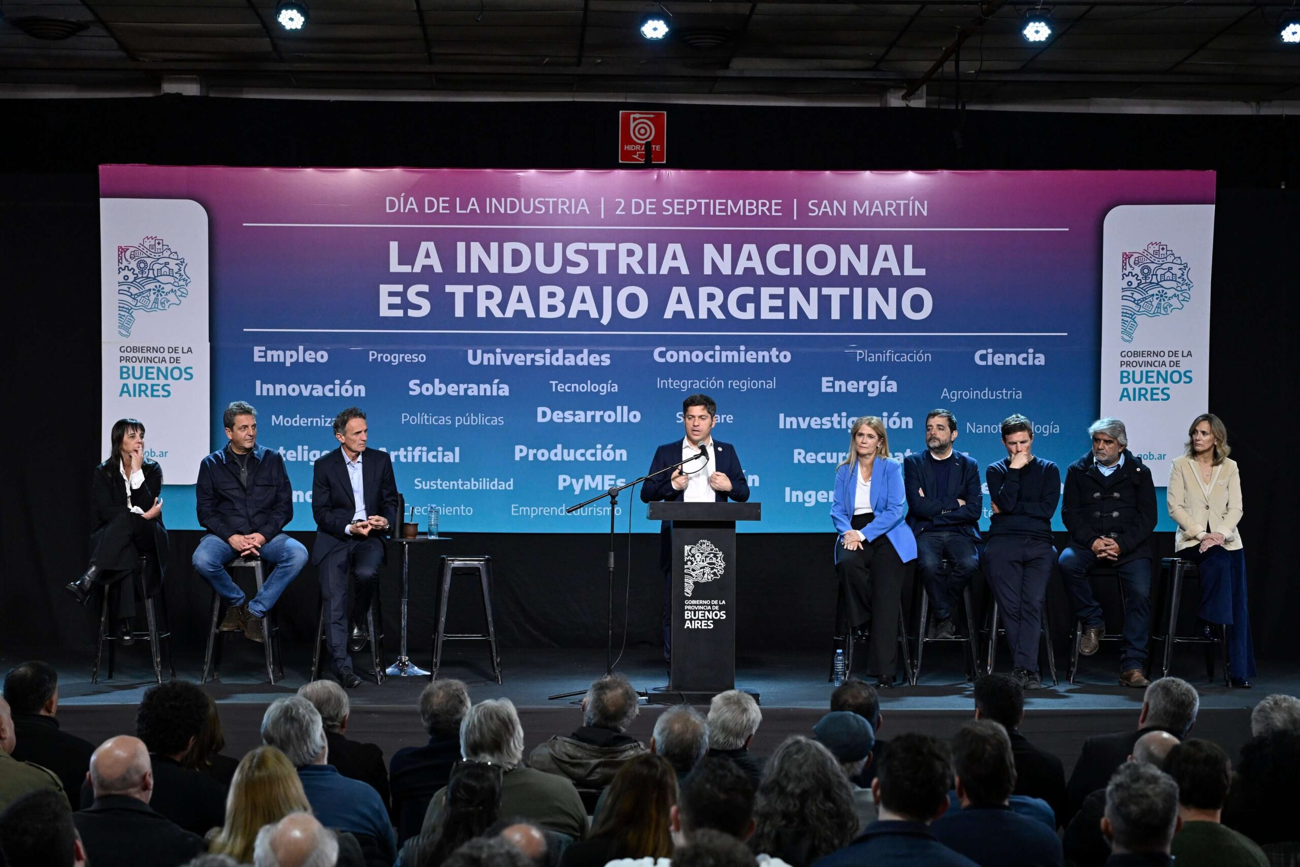 Kicillof: “Hay un futuro mejor para la provincia y el país: es con producción y con industria”