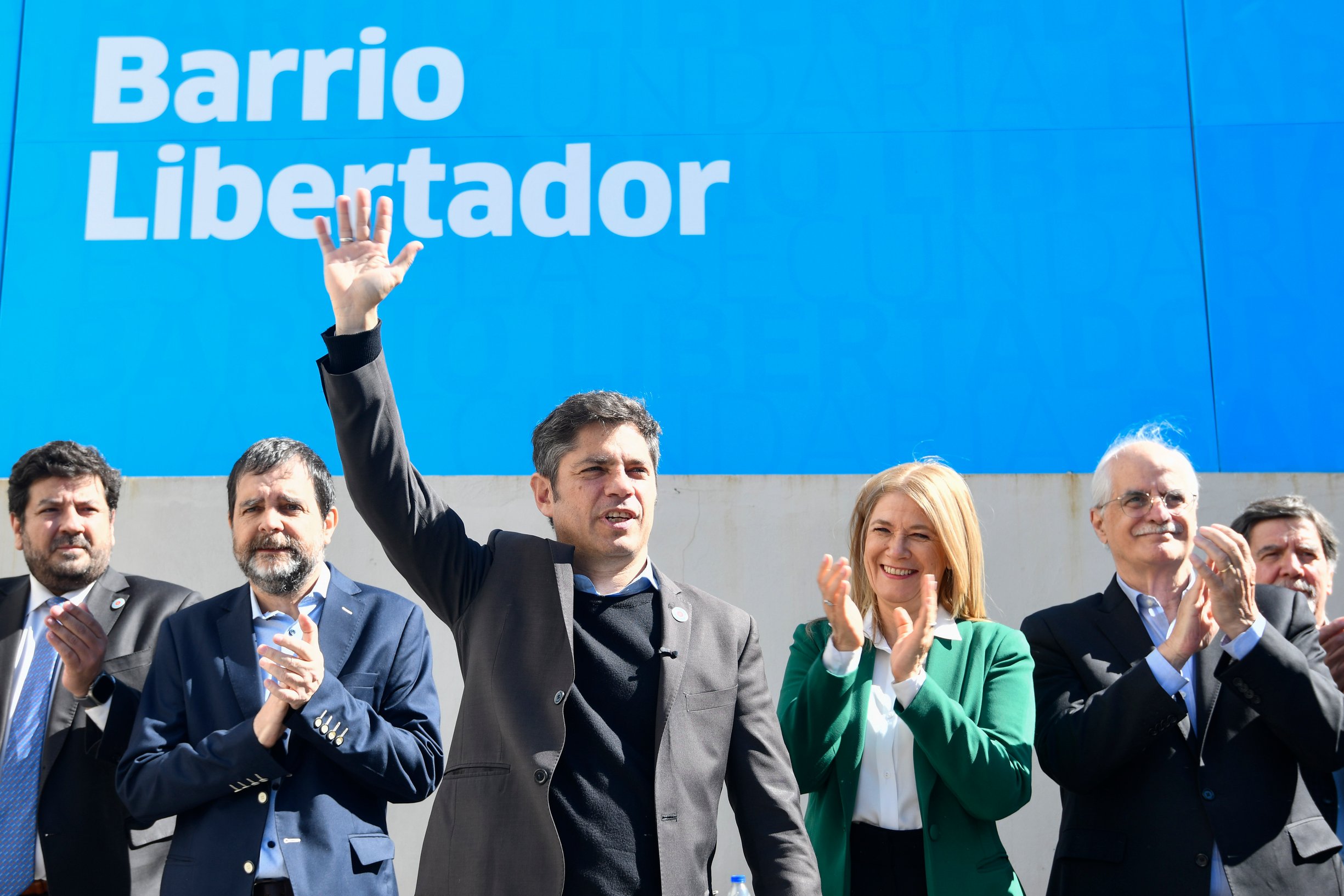 Kicillof inauguró la Escuela Secundaria N°58 en San Martín