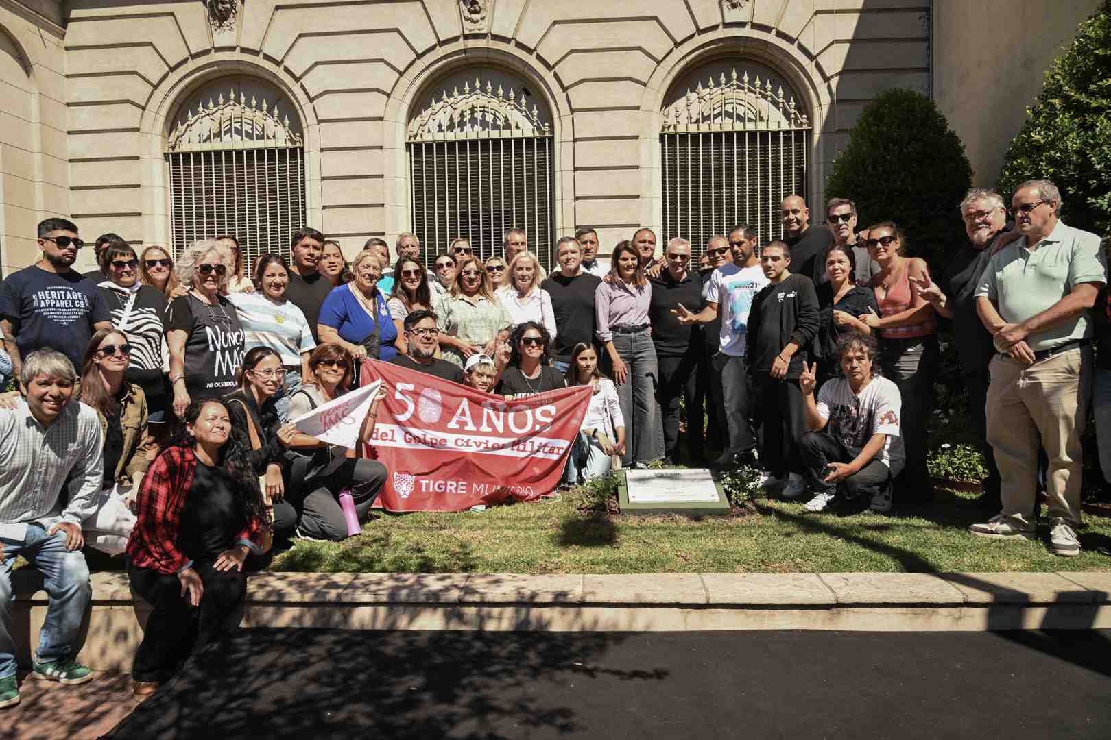 A 50 años del golpe militar, Julio Zamora encabezó un encuentro en homenaje a la memoria y la democracia
