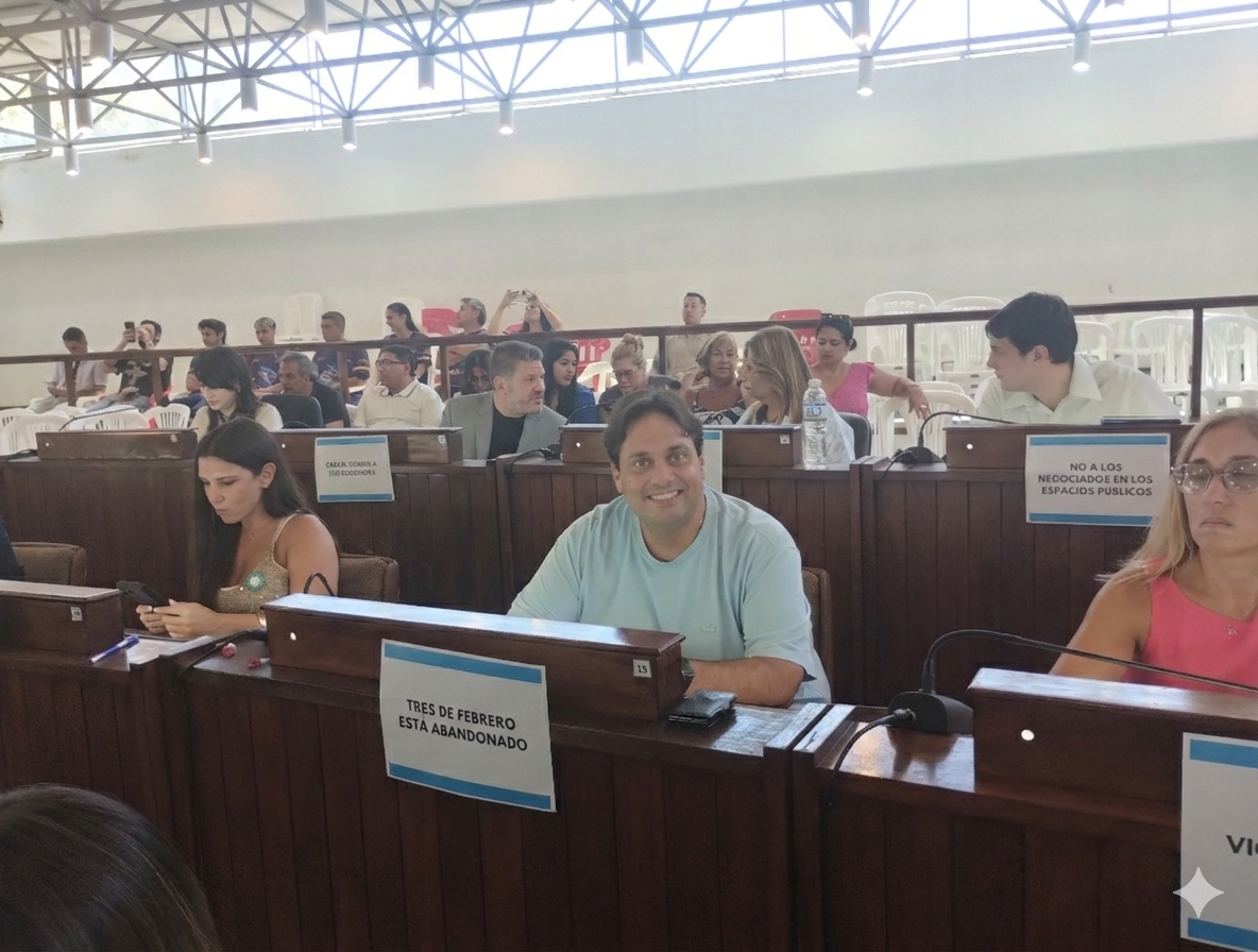 Juan Debandi y el desafío de construir una oposición con identidad propia en 3 de Febrero