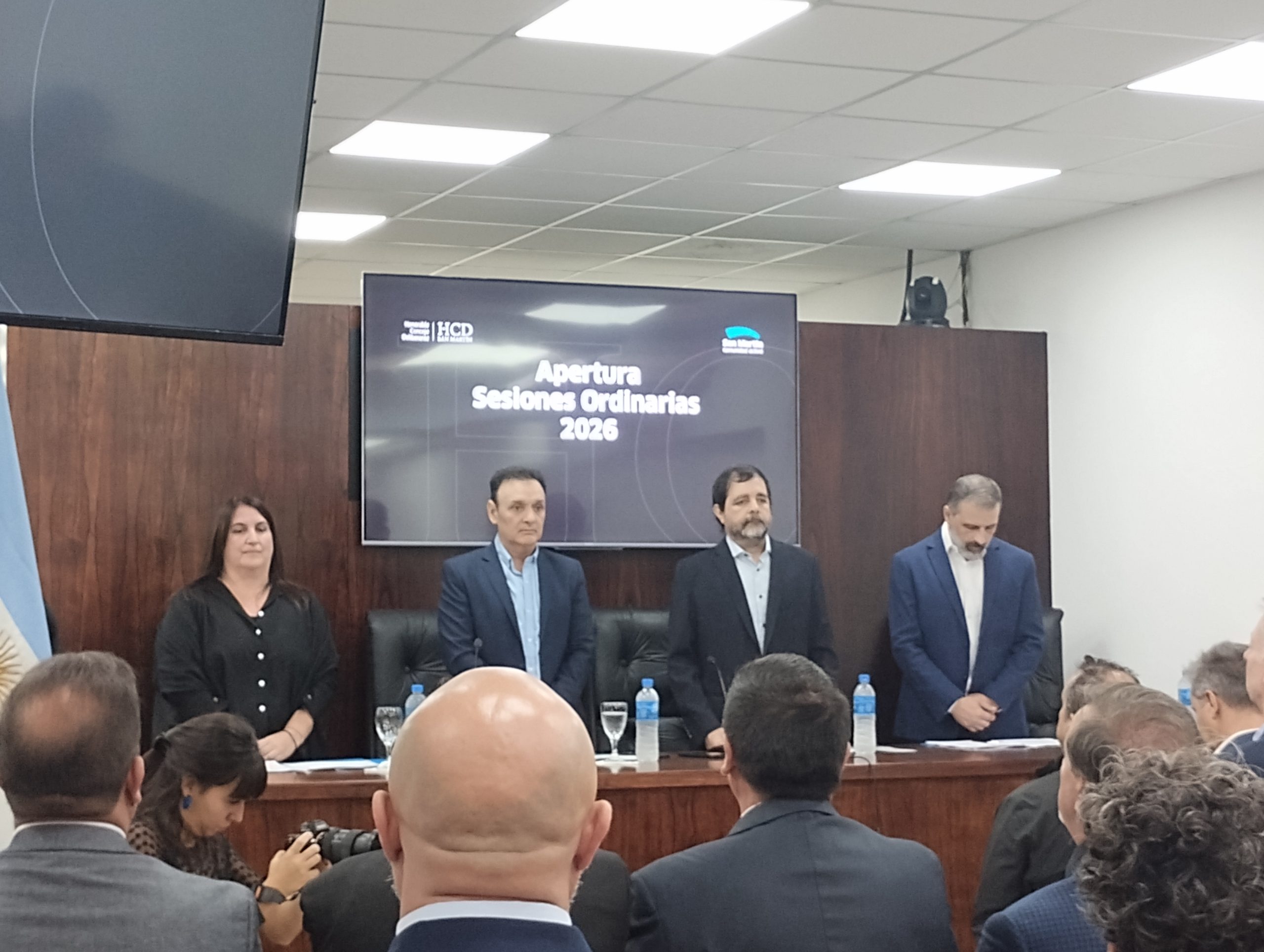 Fernando Moreira inauguró el 142° período de sesiones ordinarias en San Martín con un fuerte eje en la protección social, en un contexto nacional complejo